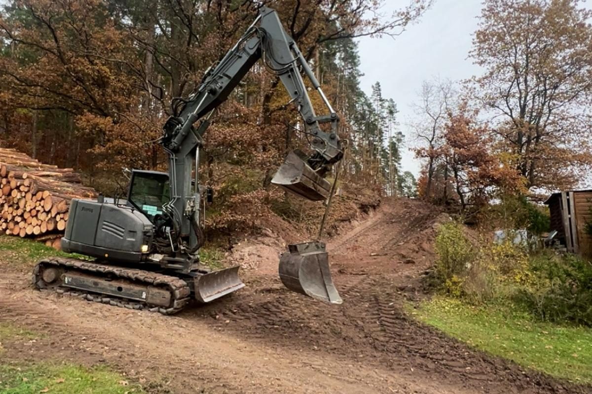 Fachgerechte Wegeführung für Forst- und Waldflächen